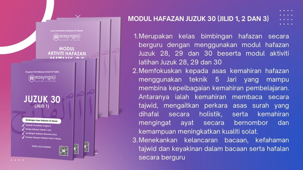 Smart Al-Fateh Asas Hafazan Juzuk 30