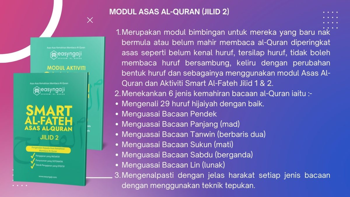 Smart Al-Fateh Asas Al-Quran Jilid 2