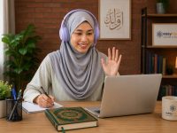 woman online Quran class